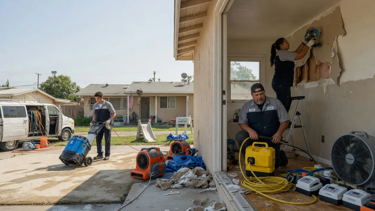 Water Damage Restoration in Fairchild Air Force Base, WA near me